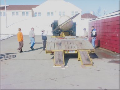 Saturn being delivered
